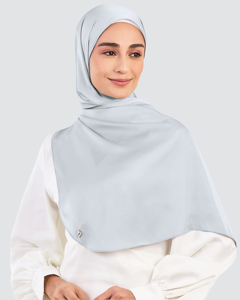LUNA SATIN SHAWL - OCEAN JASPER