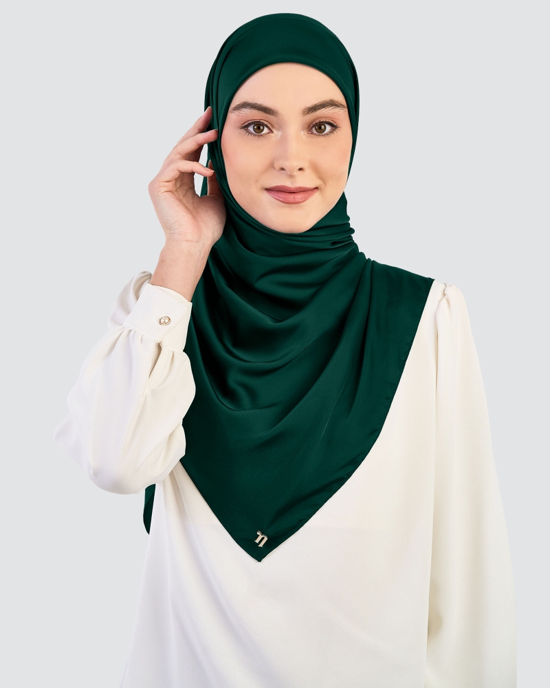 LUNA SATIN SQUARE - PINE