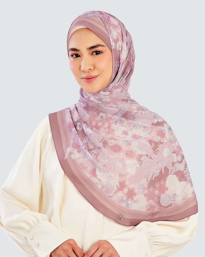 Image of MADU CHIFFON SHAWL - AKASIA