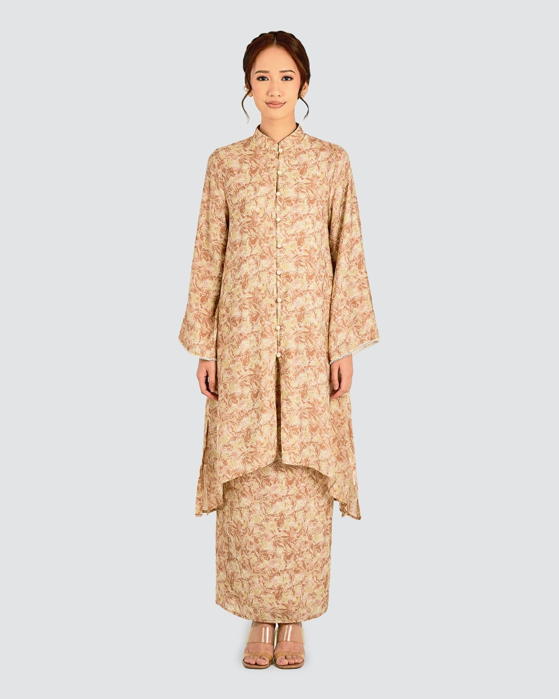 Image of MADURA KURUNG SET - CARAMEL
