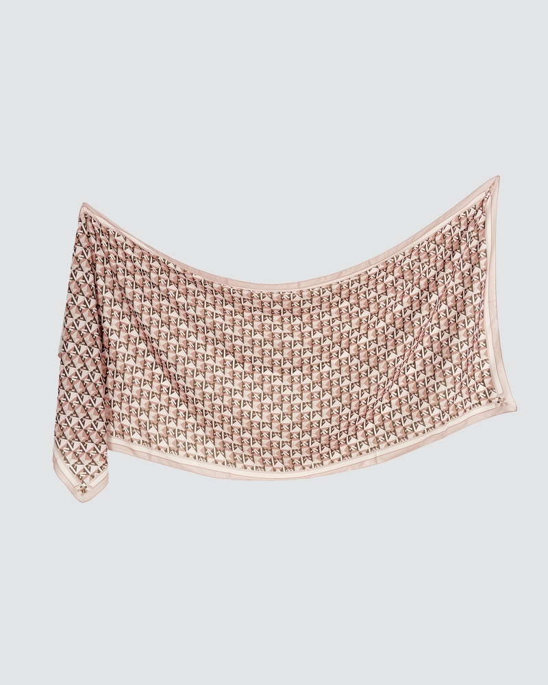 MONOGRAM ORIGAMI SHAWL - CHAMOMILE