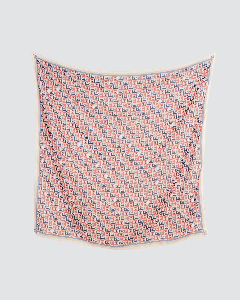 MONOGRAM ORIGAMI SQUARE - SUNKIST