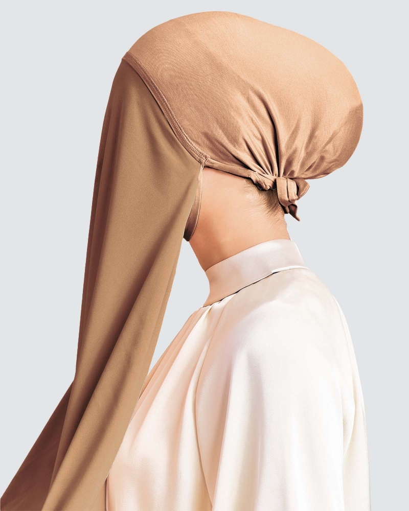 Image of NOOR SEMI-INSTANT WITH INNER - BROWN