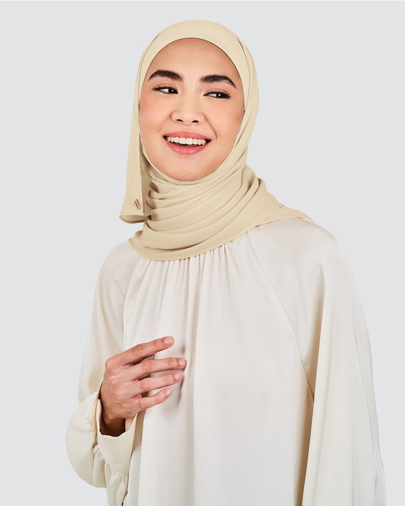 Image of NOOR SEMI-INSTANT WITH INNER - ECLAIR