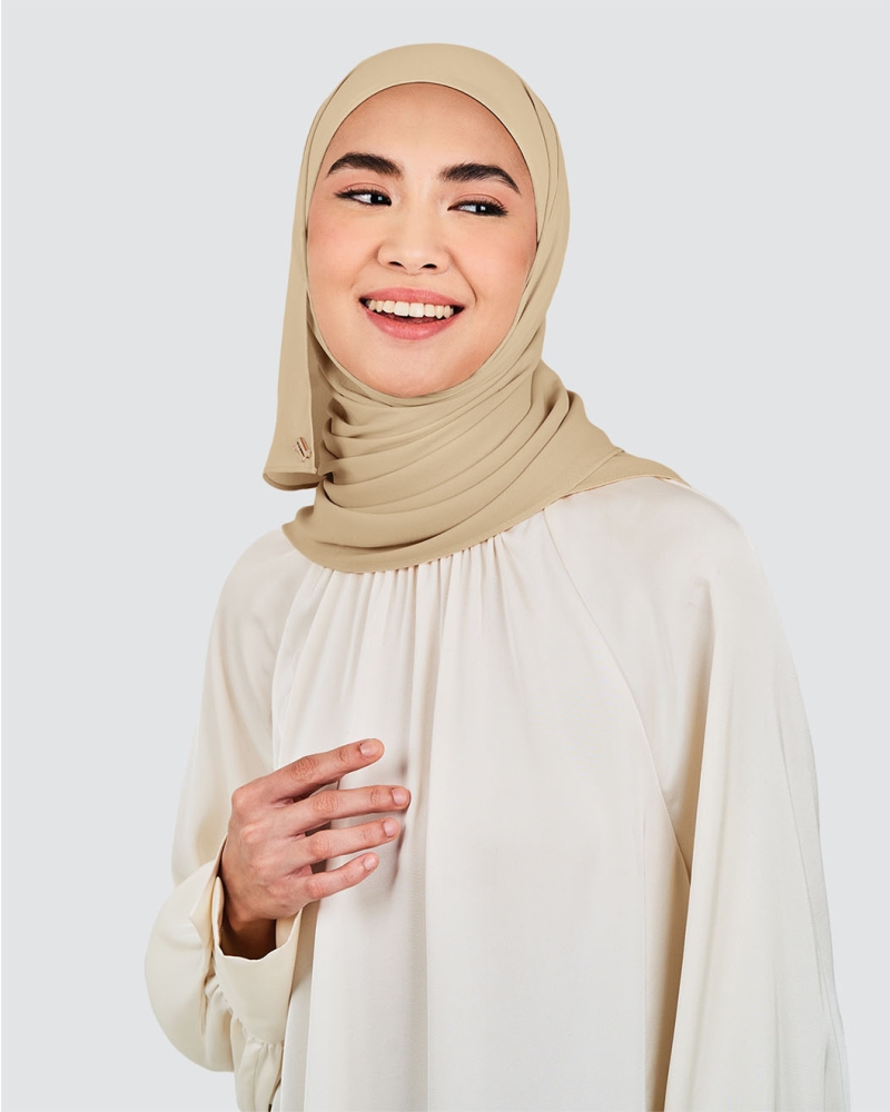 NOOR SEMI-INSTANT WITH INNER - HAZELNUT