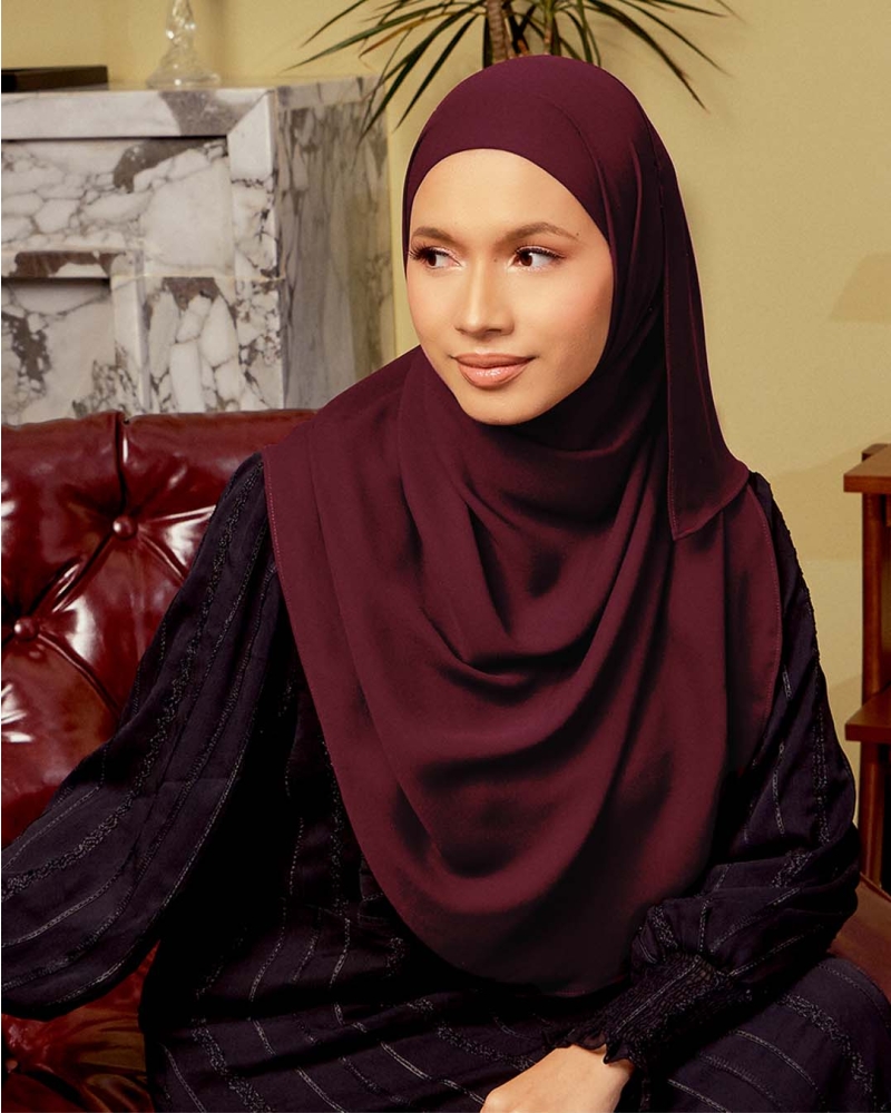 NOOR SEMI-INSTANT WITH INNER - RUBY