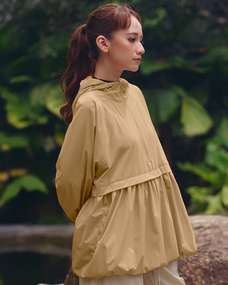nPOWER BALLOON PARKA - ALMOND