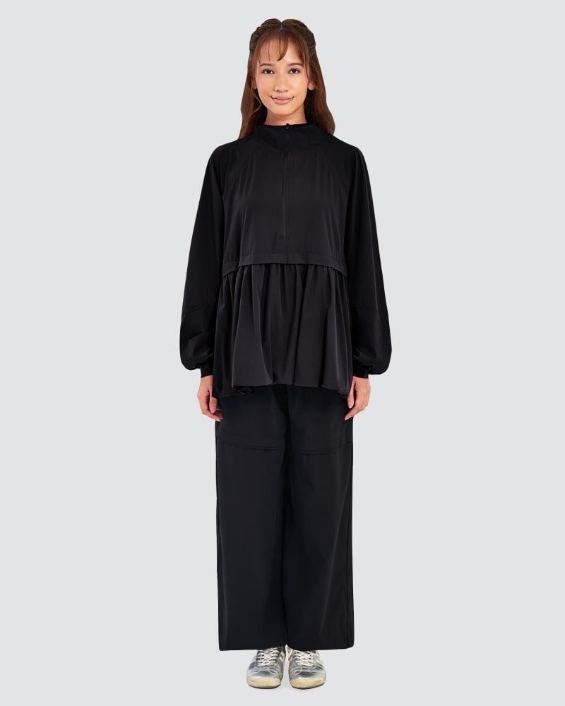 Image of nPOWER BALLOON PARKA - BLACK