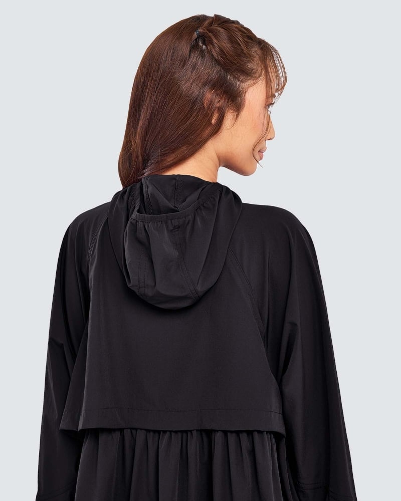 Image of nPOWER BALLOON PARKA - BLACK