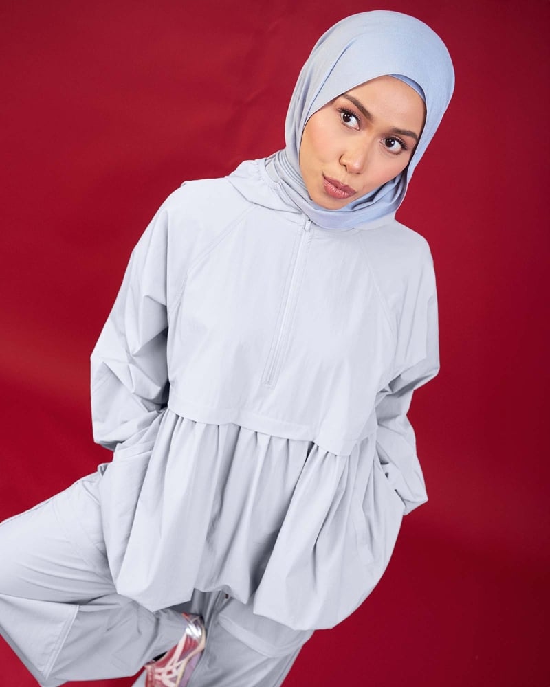 nPOWER BALLOON PARKA - IRIS