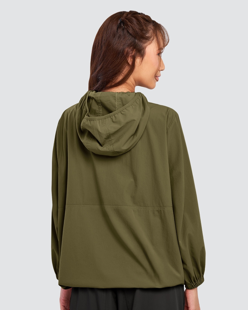 Image of nPOWER DRAWSTRING PARKA - SEAWEED