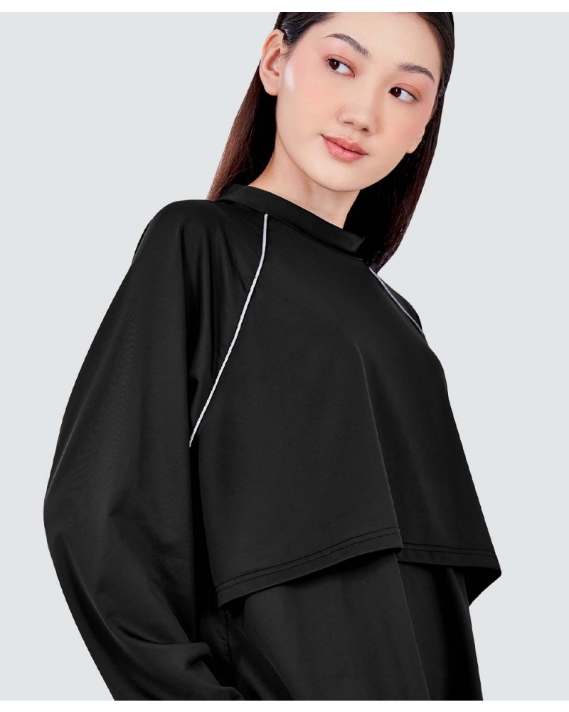 Image of nPOWER MODEST SWIM TOP - METEORITE