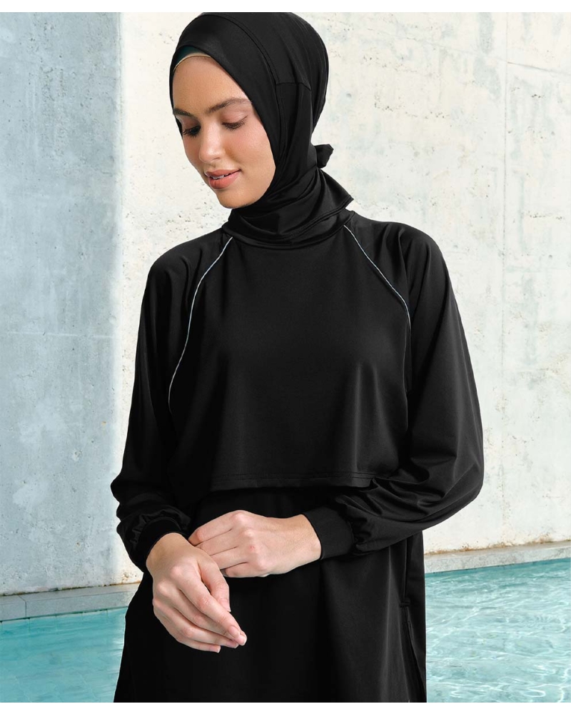 Image of nPOWER MODEST SWIM TOP - METEORITE
