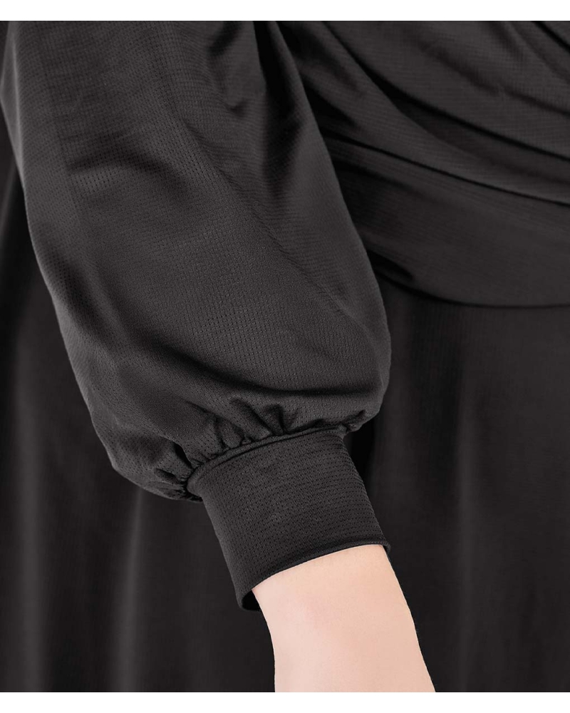 Image of nPOWER MODEST SWIM ZIP TOP - METEORITE