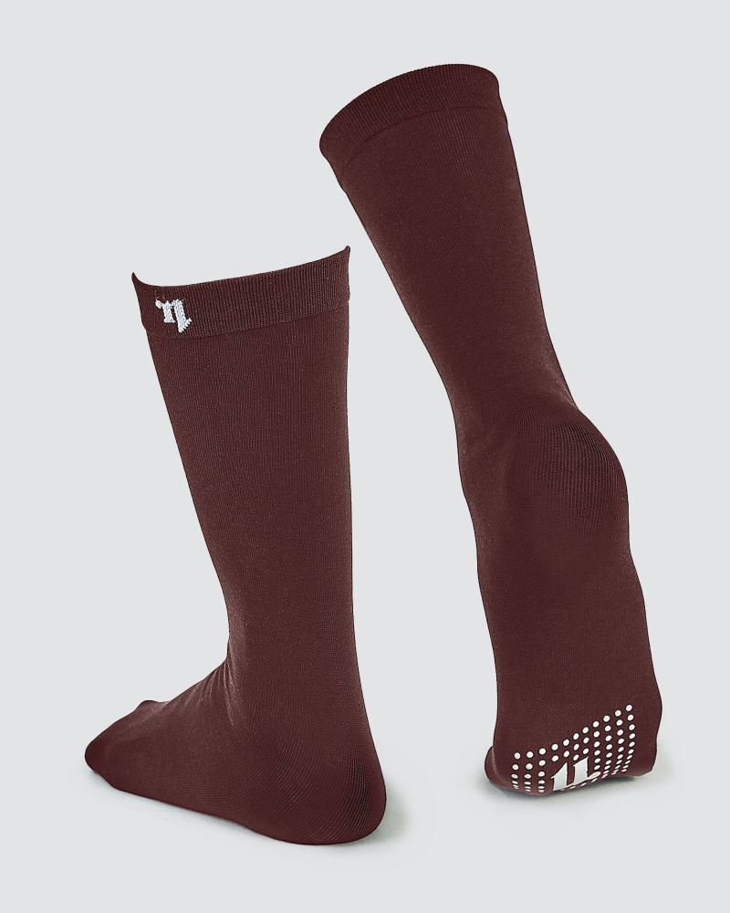 Image of NWEAR ASRAH SOCKS - PLUM