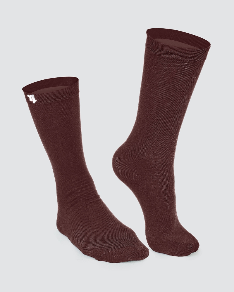 Image of NWEAR ASRAH SOCKS - PLUM