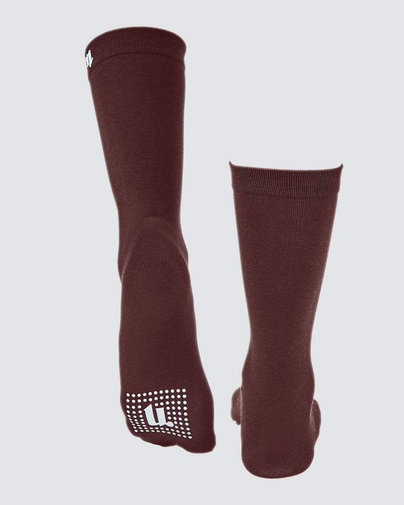 Image of NWEAR ASRAH SOCKS - PLUM