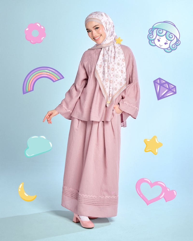 Image of POLLY POCKET X NAELOFAR BOW TOP - SWEETHEART