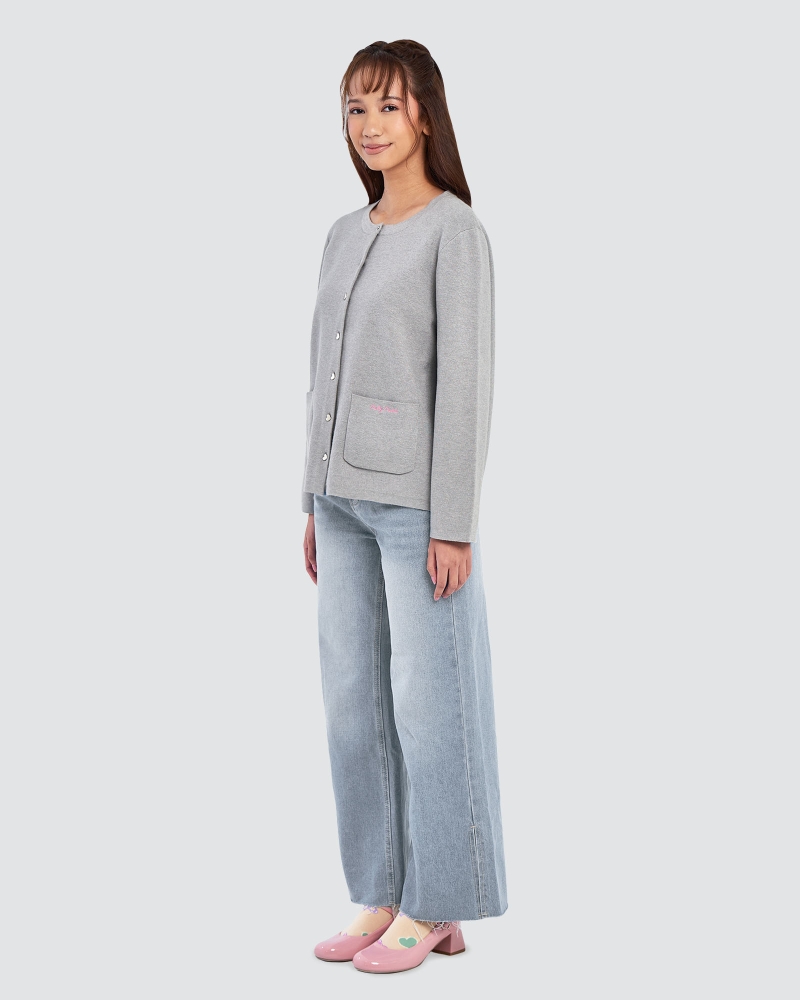 Image of POLLY POCKET X NAELOFAR ICONIC CARDIGAN - DAYDREAM