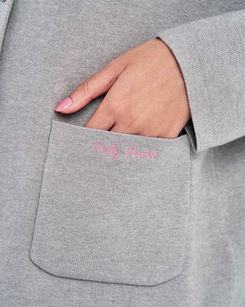 Image of POLLY POCKET X NAELOFAR ICONIC CARDIGAN - DAYDREAM