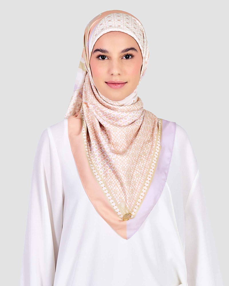 Image of POLLY POCKET X NAELOFAR SQUARE - LEMON LUSH