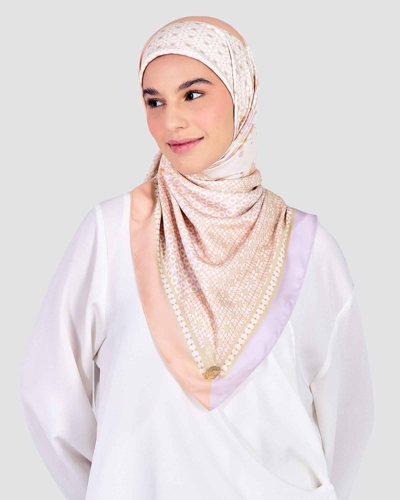 Image of POLLY POCKET X NAELOFAR SQUARE - LEMON LUSH