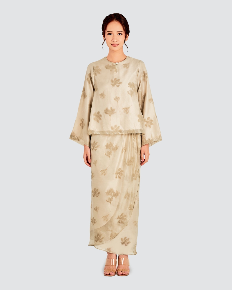 Image of PUTERI KURUNG SET - SOFT TAUPE