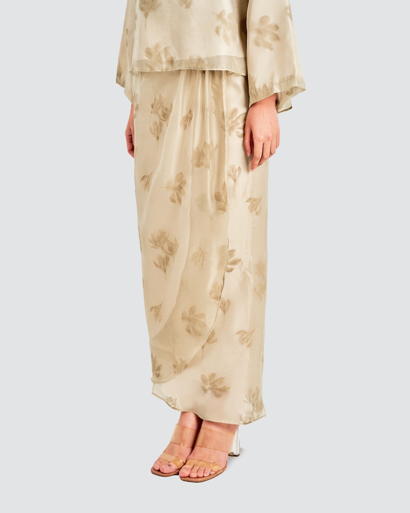 Image of PUTERI KURUNG SET - SOFT TAUPE
