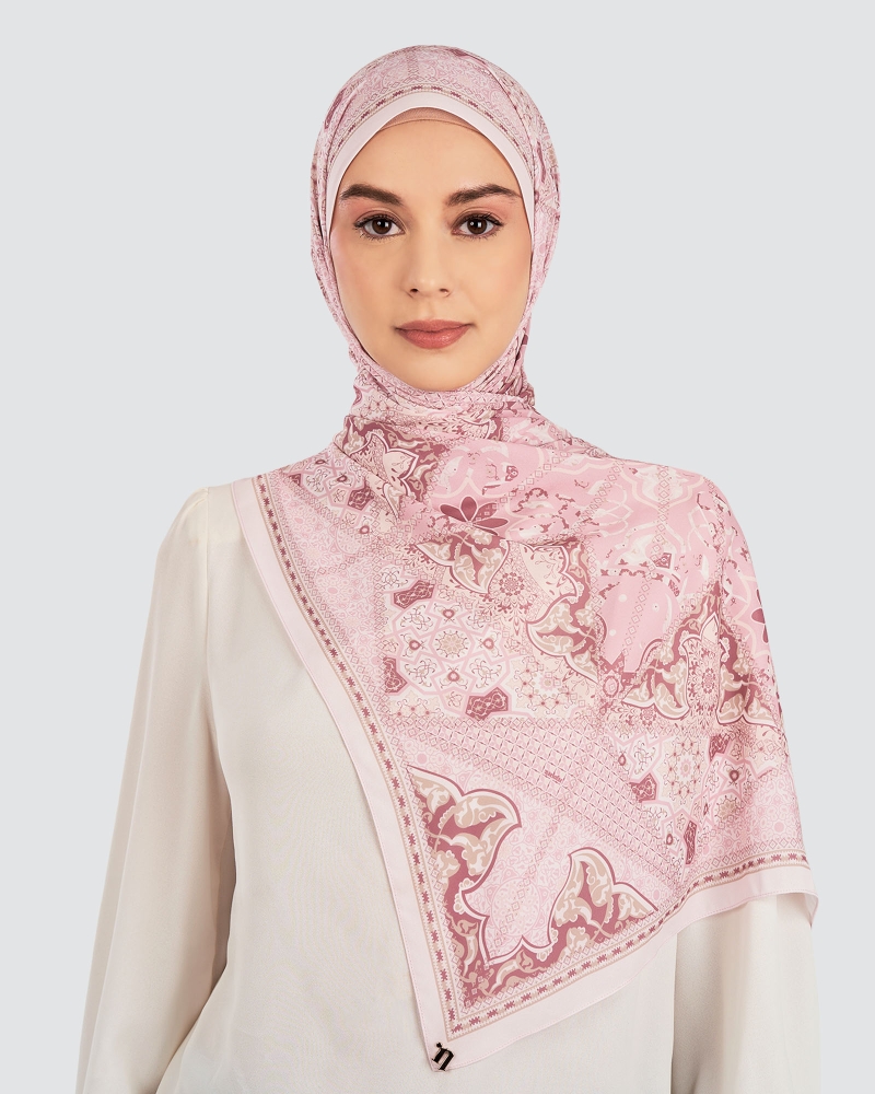 Image of QUBA CHIFFON SHAWL - JANNAT