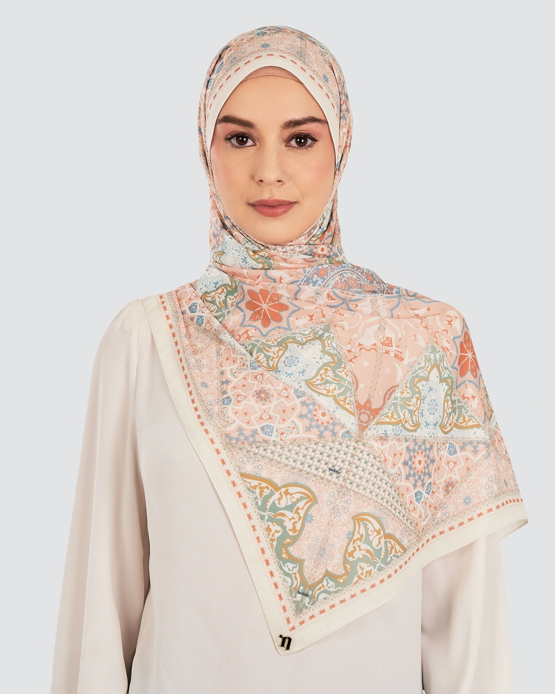 Image of QUBA CHIFFON SHAWL - NOUR