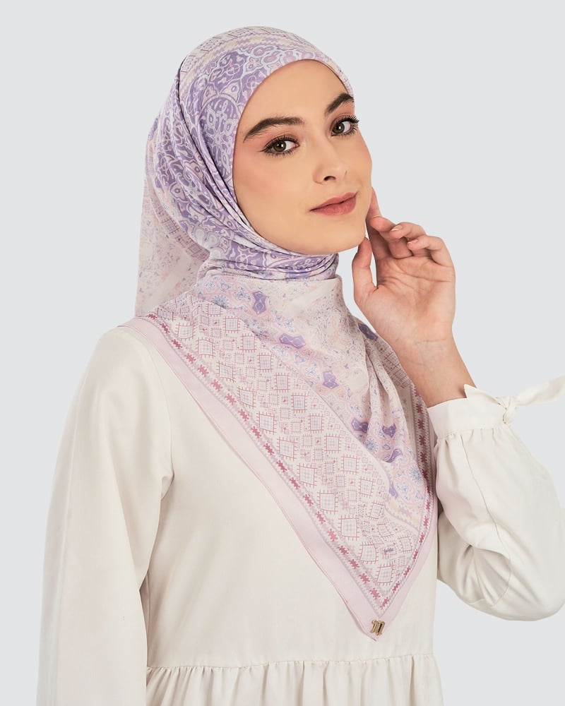 QUBA COTTON VOILE SQUARE - EMAN