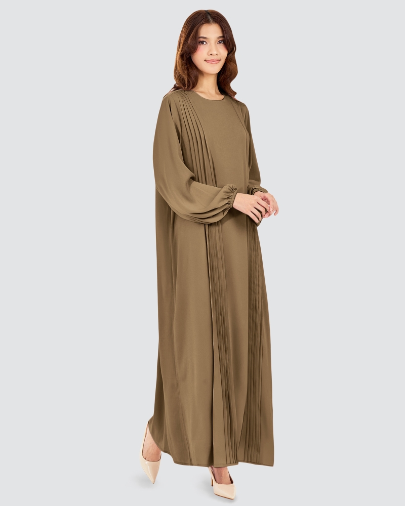 Image of RAISA ABAYA  - BROWN SUGAR