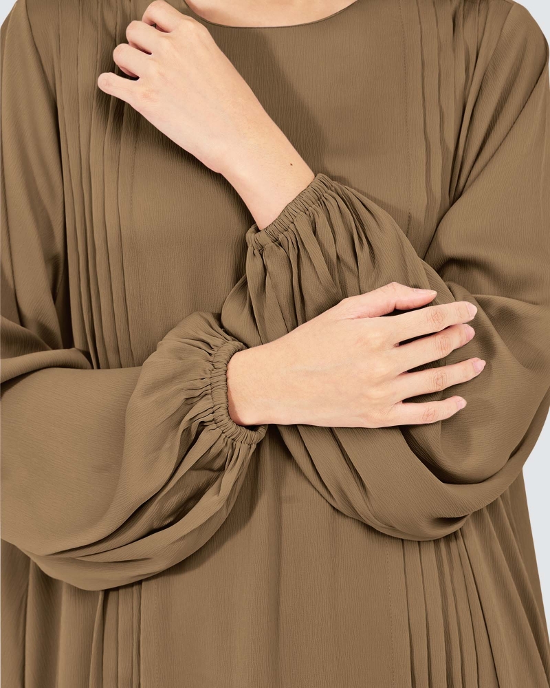 Image of RAISA ABAYA  - BROWN SUGAR