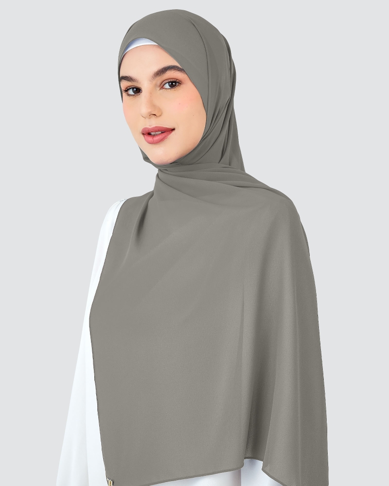 Image of RAYA CHIFFON SHAWL - CHARLOTTE