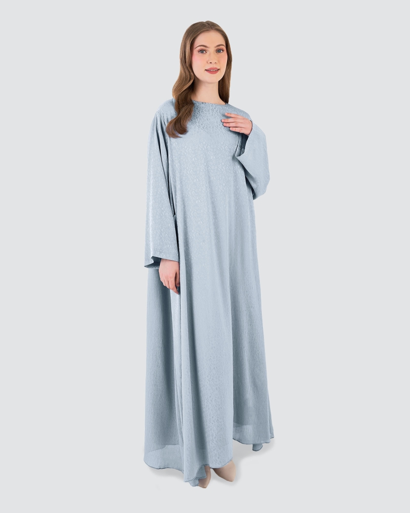 Image of SABREEN KAFTAN DRESS - BABY BLUE