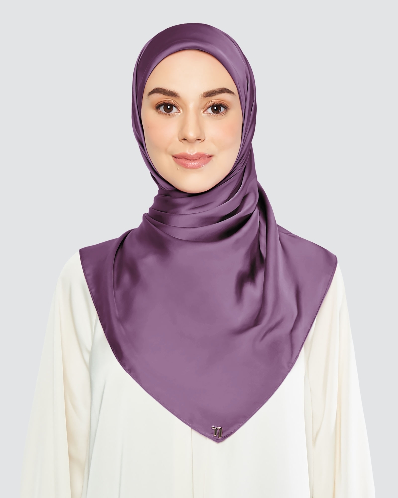Image of SATIN SQUARE - PURPLE