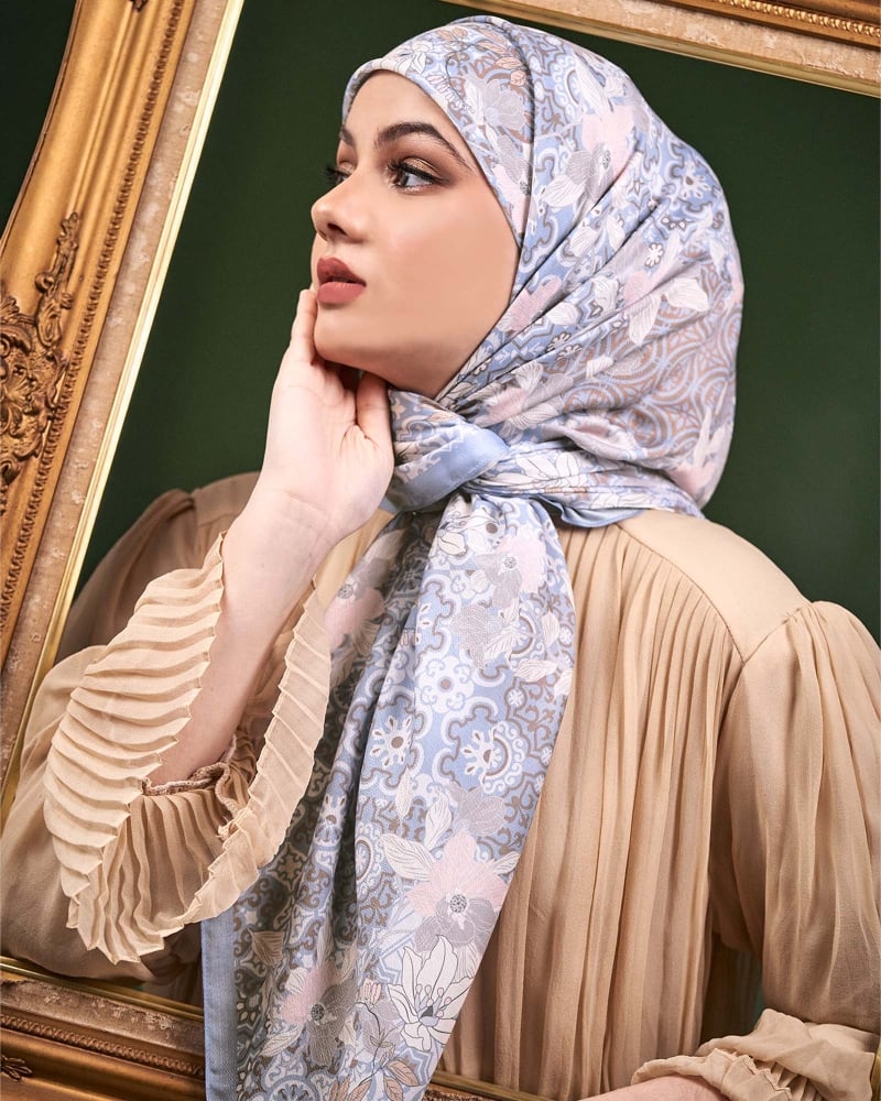 SENI COTTON VOILE SQUARE - INDAH