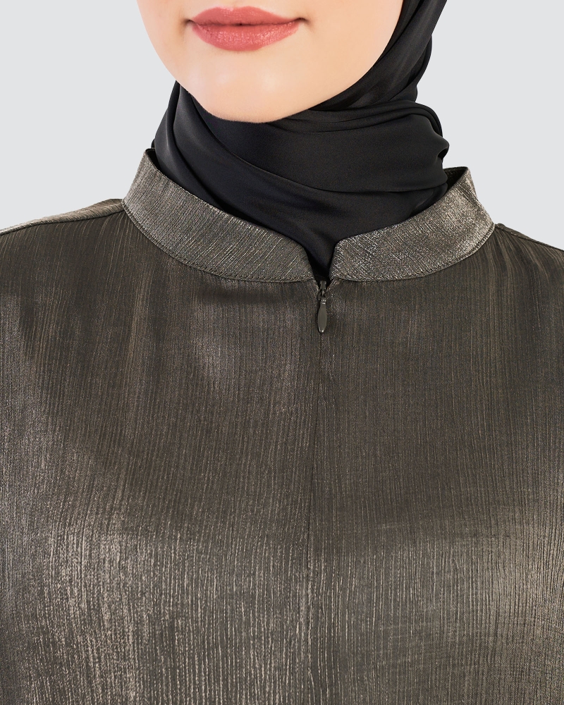Image of SOLENE KAFTAN DRESS - BLACK