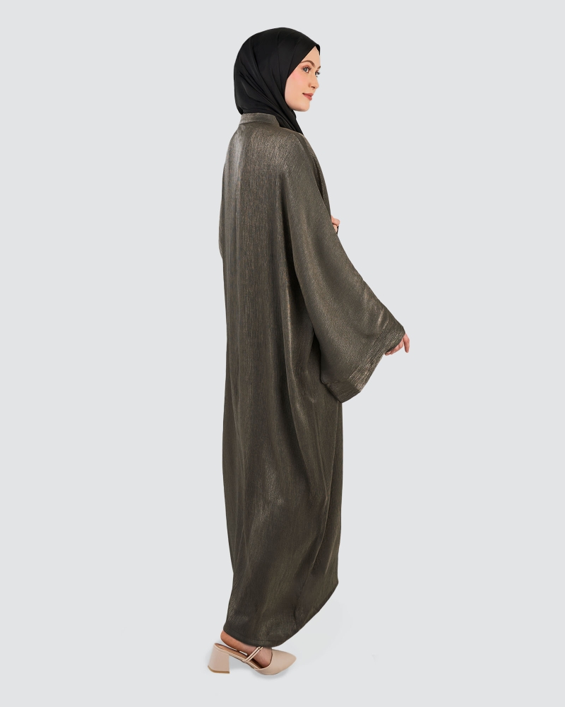 Image of SOLENE KAFTAN DRESS - BLACK