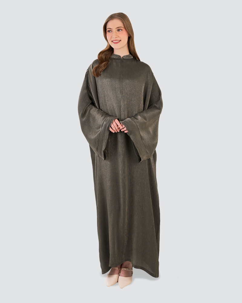 Image of SOLENE KAFTAN DRESS - BLACK