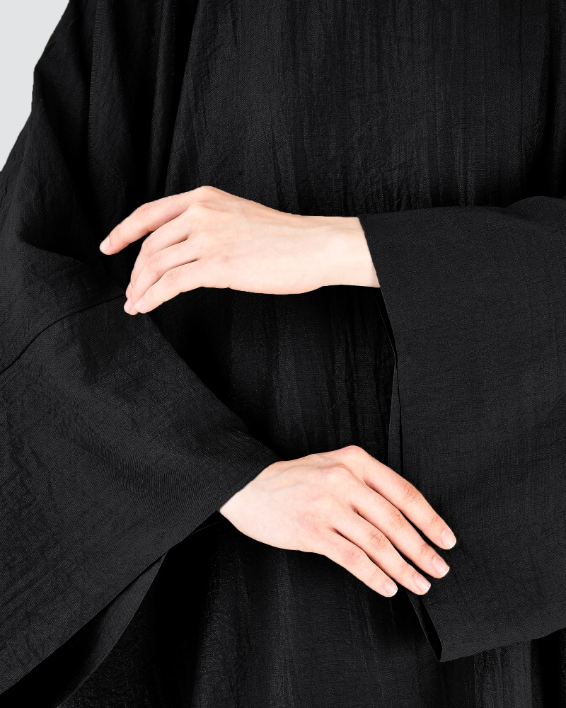 Image of X-PRESS KAFTAN DRESS - BLACK