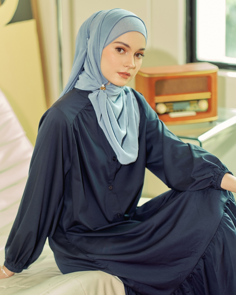 Image of LAYLA EVERYDAY DRESS - MIDNIGHT
