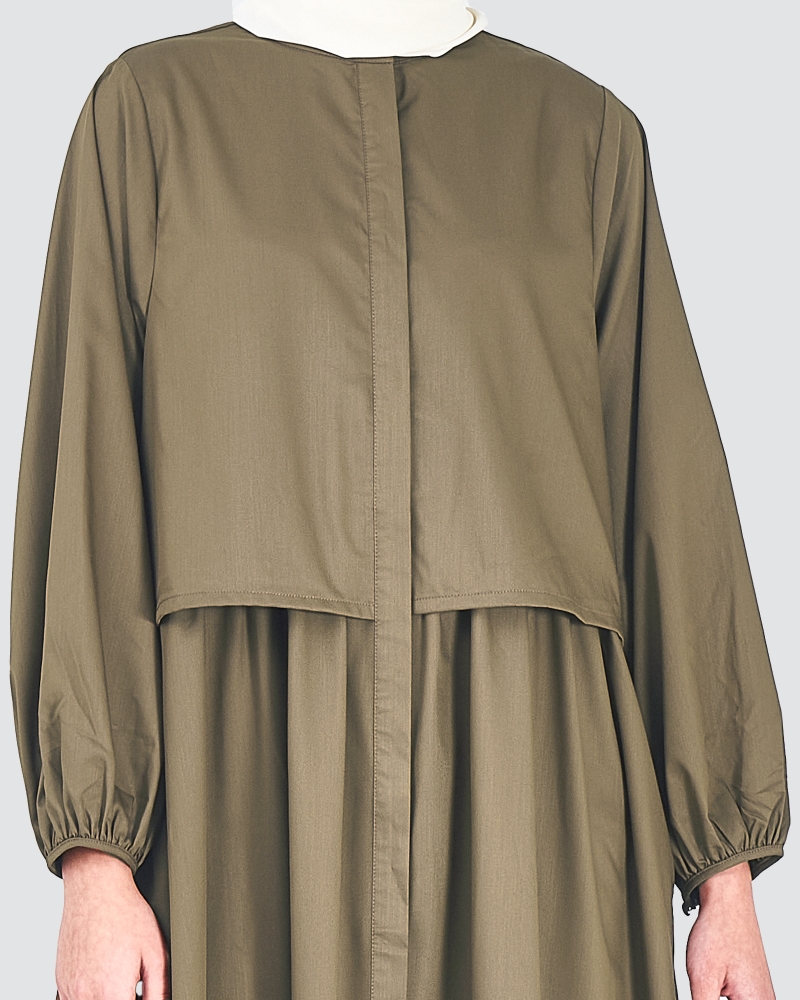 Image of TALIA EVERYDAY DRESS - TAUPE