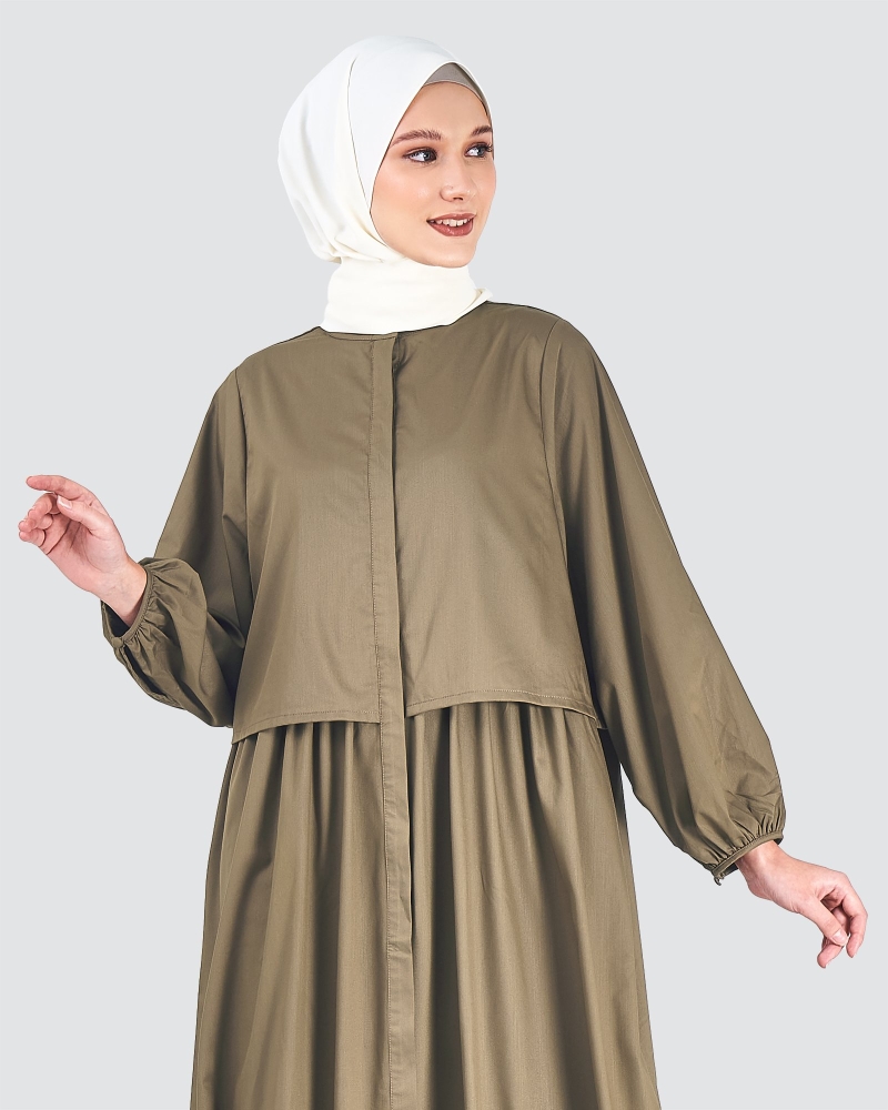 Image of TALIA EVERYDAY DRESS - TAUPE