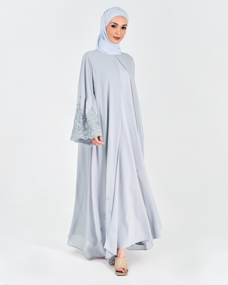 Image of SAFIYA ABAYA - ASH