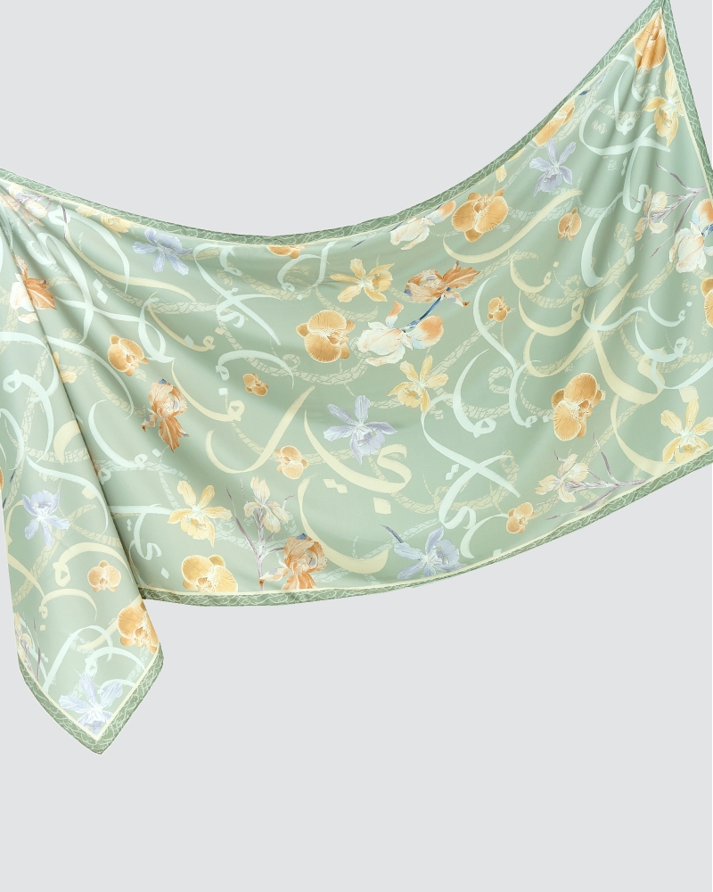 Image of BUNGA SHAWL - TEA TREE