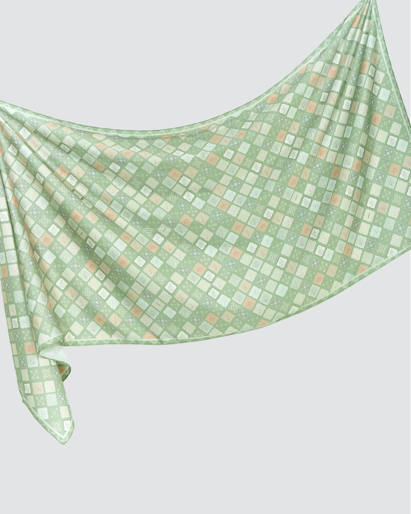 Image of SAFFRON SHAWL - HERB