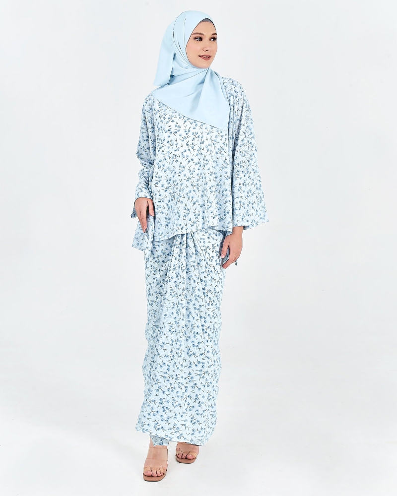 Image of JASMINE KAFTAN SET - SKY BLUE