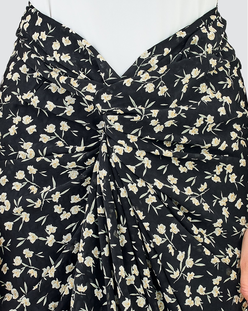 Image of JASMINE KAFTAN SET - BLACK
