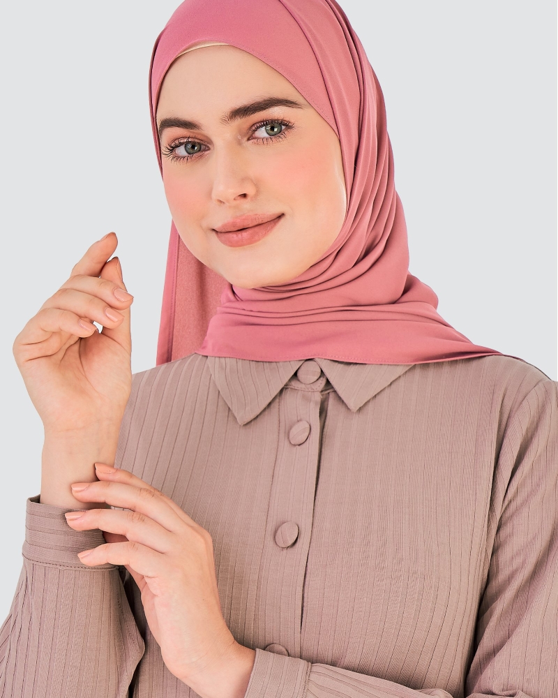 Image of X-PRESS WANDERLOVE DRESS - ROSE TAN